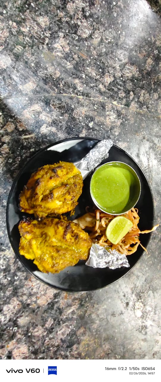 Grilled country chicken with chutney