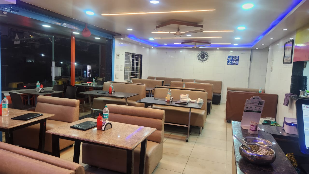 Restaurant dining space
